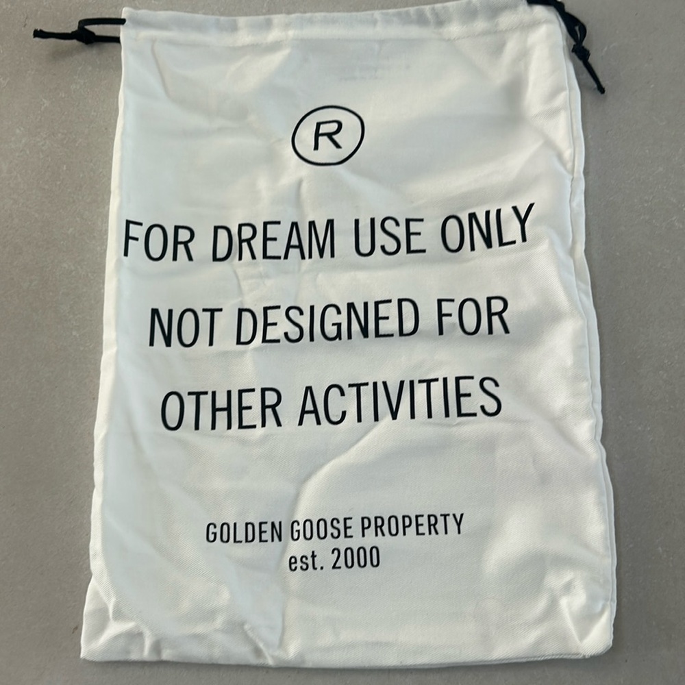 Golden Goose shoe dust bag